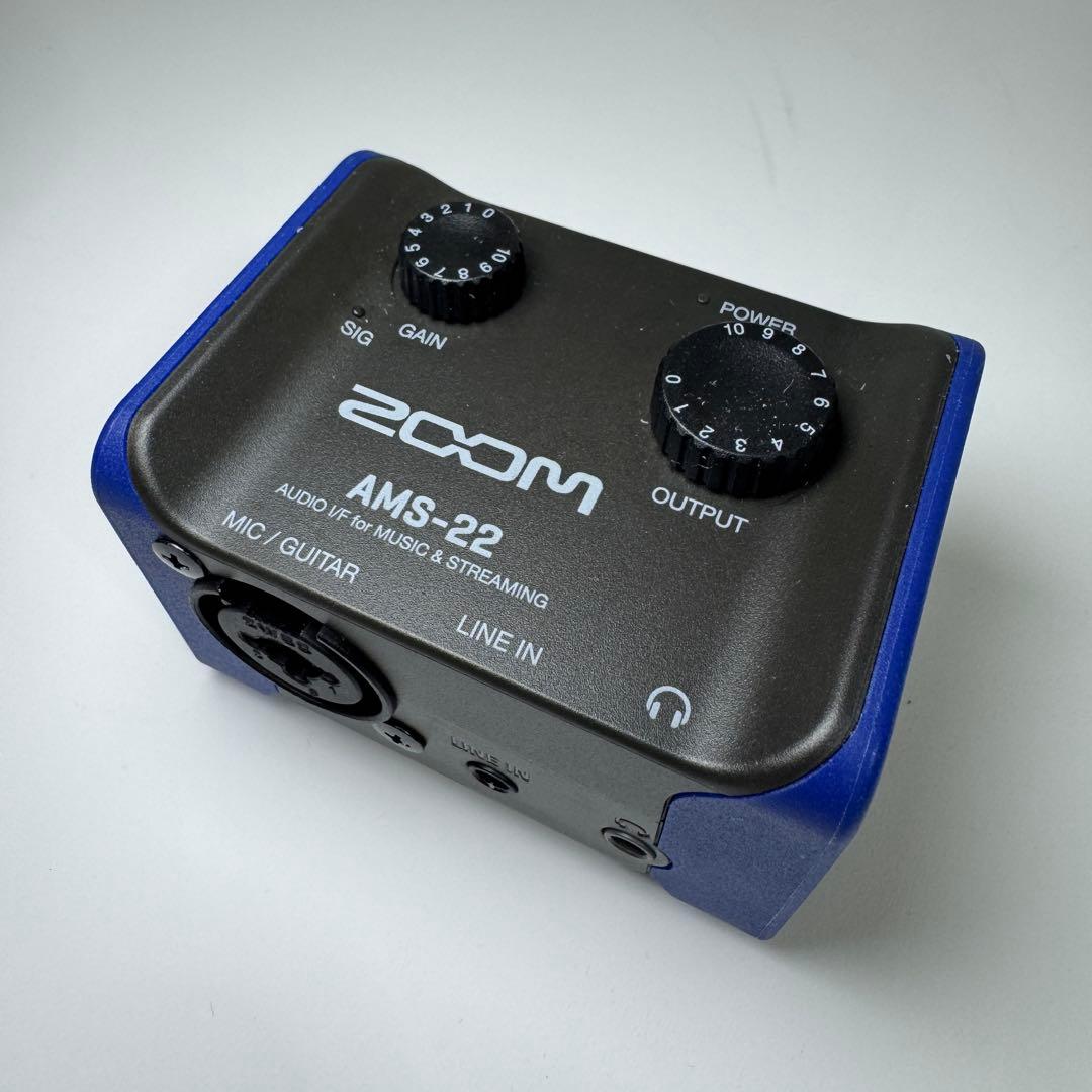 ZOOM AMS-22 USBオーディオインターフェイス
