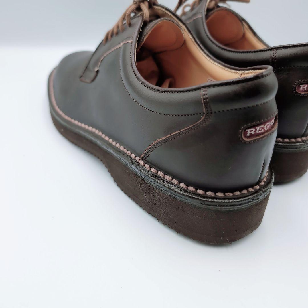 【新品】リーガルウォーカー　Vibram　革靴　ブラウン　26 　幅広　軽量