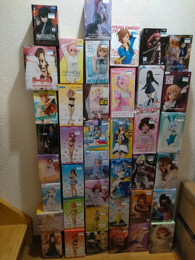 美少女フィギュア　40個　纏め売り　まとめ売り　1番くじ　プライズ
