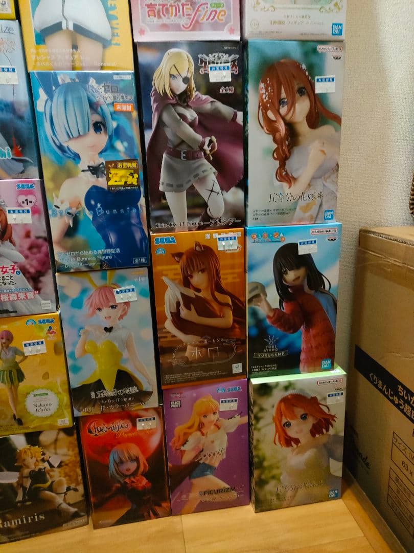 美少女フィギュア　40個　纏め売り　まとめ売り　1番くじ　プライズ