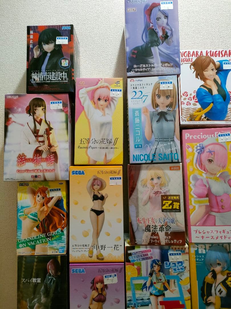 美少女フィギュア　40個　纏め売り　まとめ売り　1番くじ　プライズ