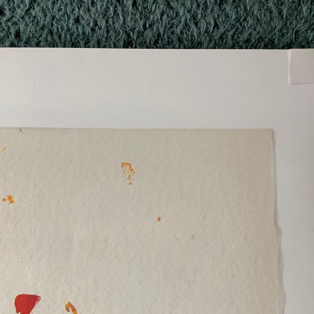 『サイ・トゥオンブリー Cy Twombly』スウェーデン現代美術館制作ポスター