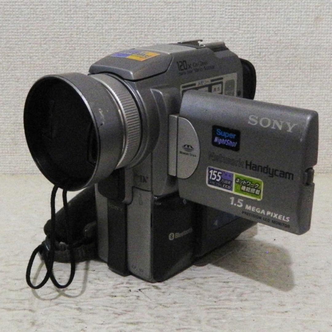 動作品 Sony DCR-PC120 miniDV ビデオカメラ ダビングなどに