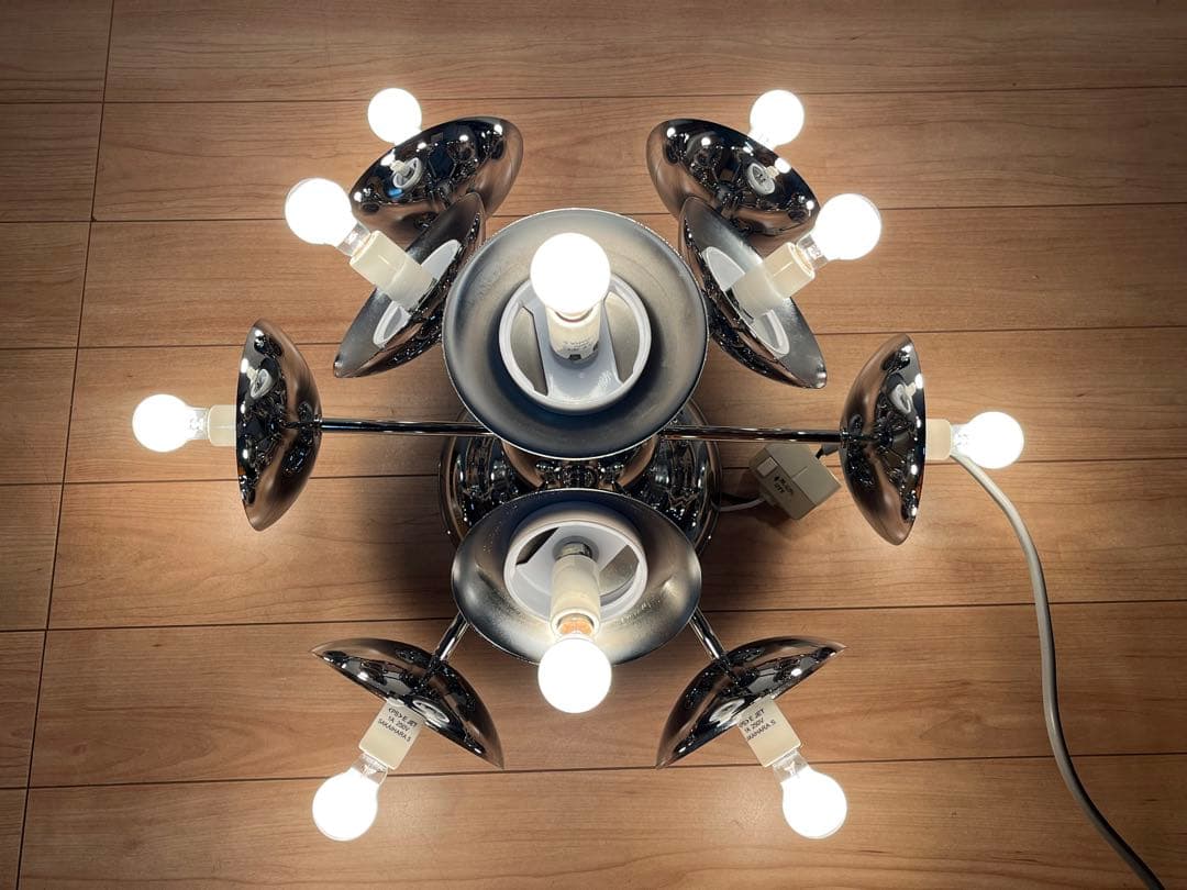 ダイコー電機 DAIKO 白熱灯シャンデリア 10灯 ボールシャンデリア 照明