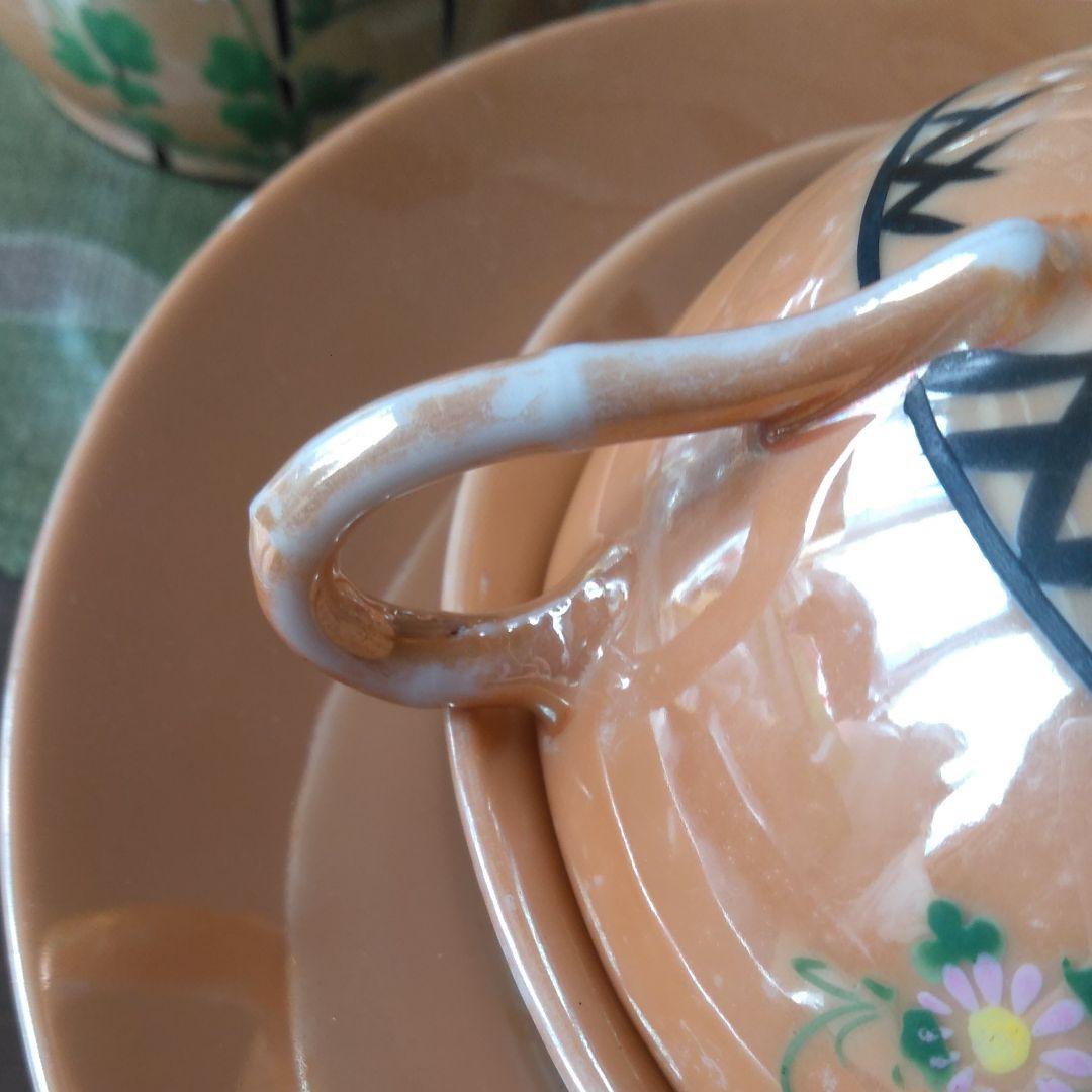 メイドインジャパンの、古いティーセット