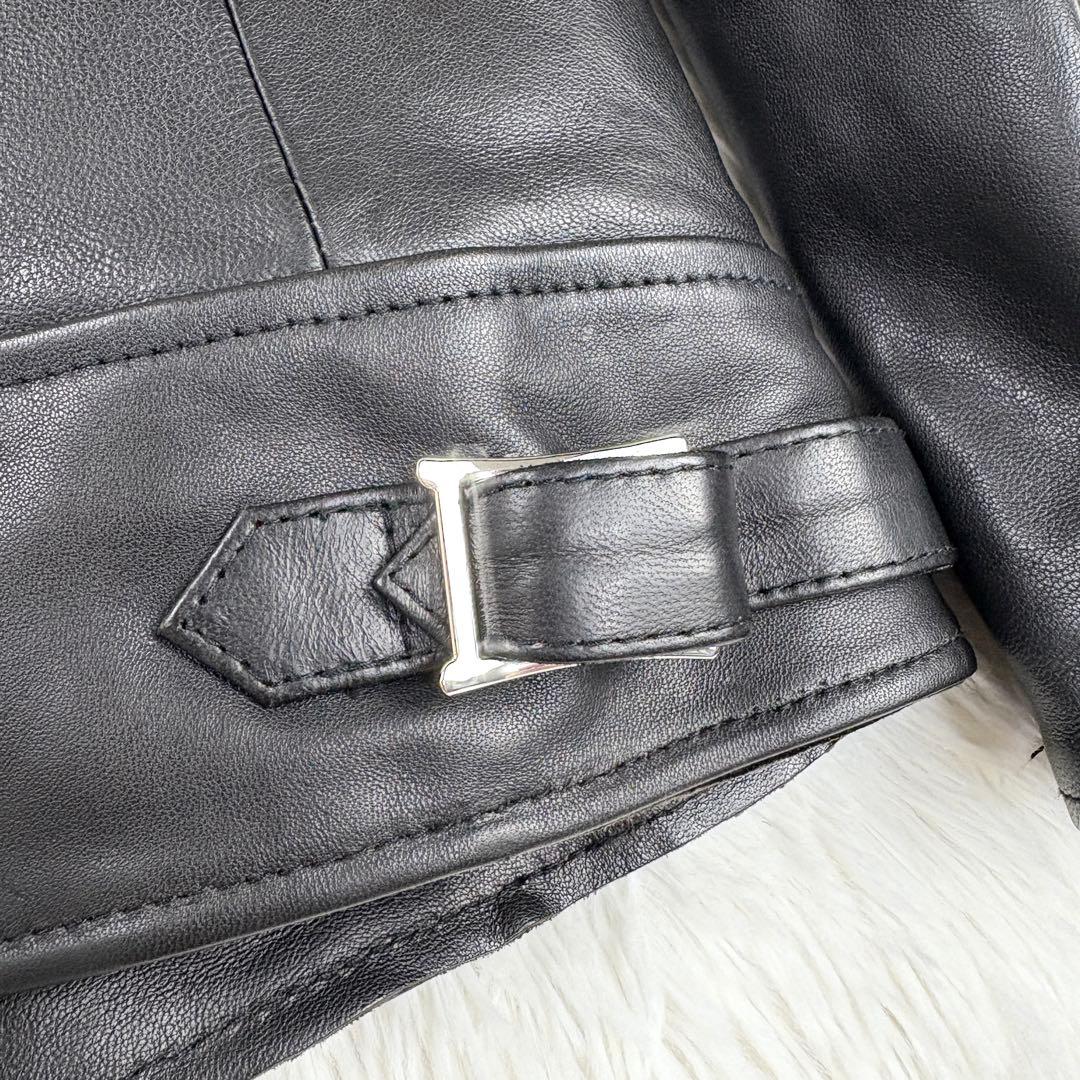 美品　BUFFALO BOBS ライナー付き　ライダース　レザージャケット