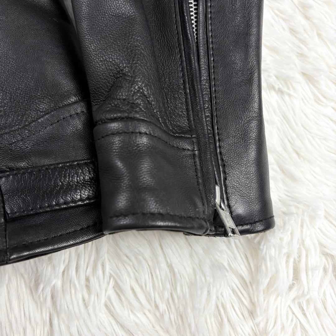 美品　BUFFALO BOBS ライナー付き　ライダース　レザージャケット