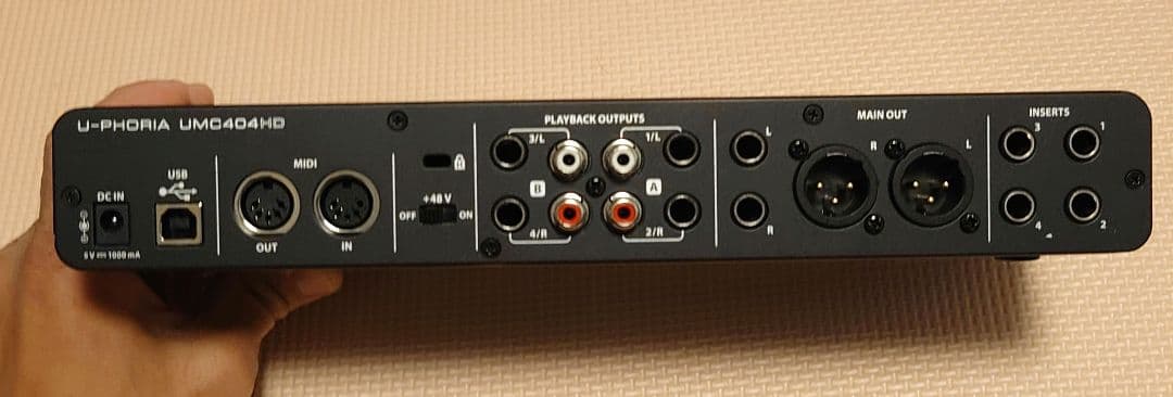 harin★BEHRINGERUMC404HD オーディオインターフェイス