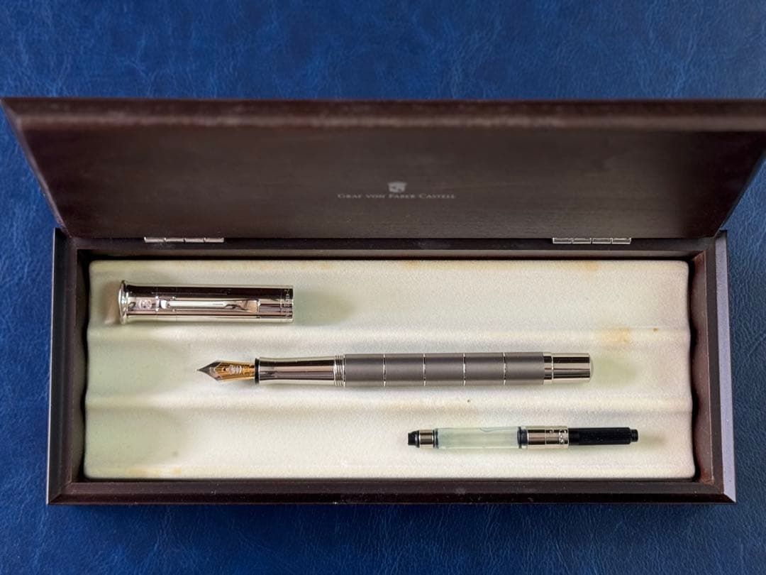 【廃盤希少】Fabercastel ファーバーカステル アネロチタン 万年筆