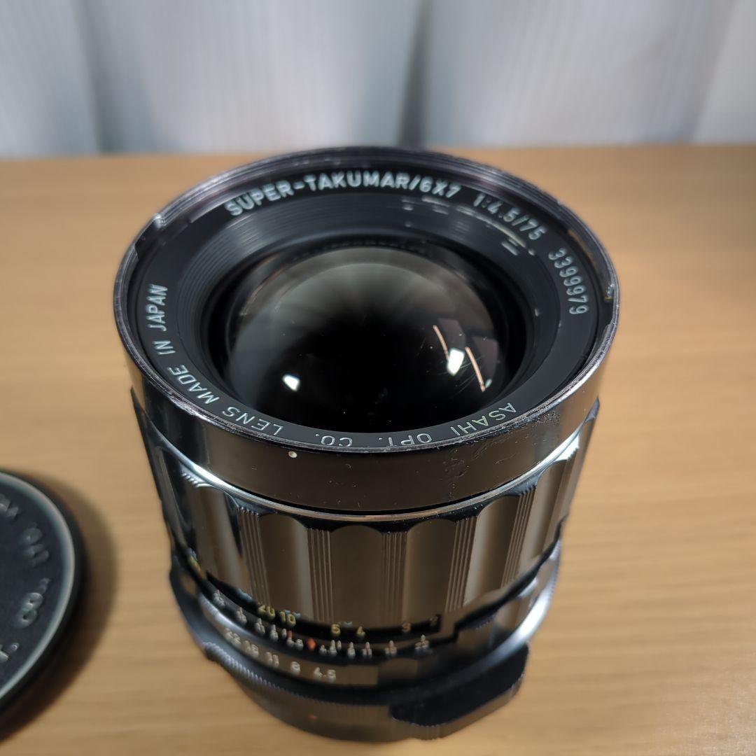PENTAX Super Takumar/6x7 75mm F4.5 レンズ