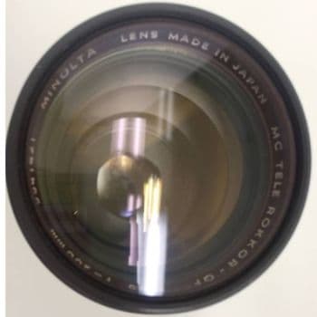 MINOLTA MC TELE ROKKOR‐QF 1 3.5 f=200mm