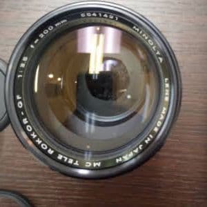 MINOLTA MC TELE ROKKOR‐QF 1 3.5 f=200mm