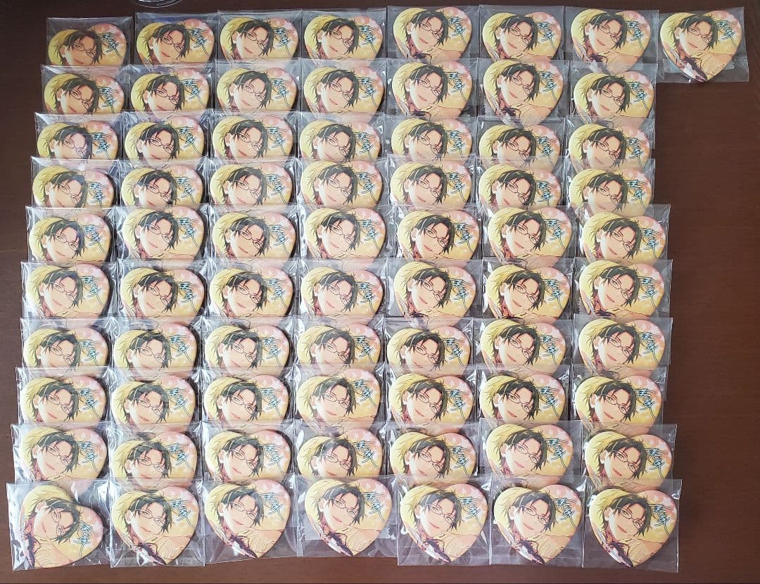 あんスタ 蓮巳敬人 ハート缶バッジ とるパカ 缶バッジ 71点