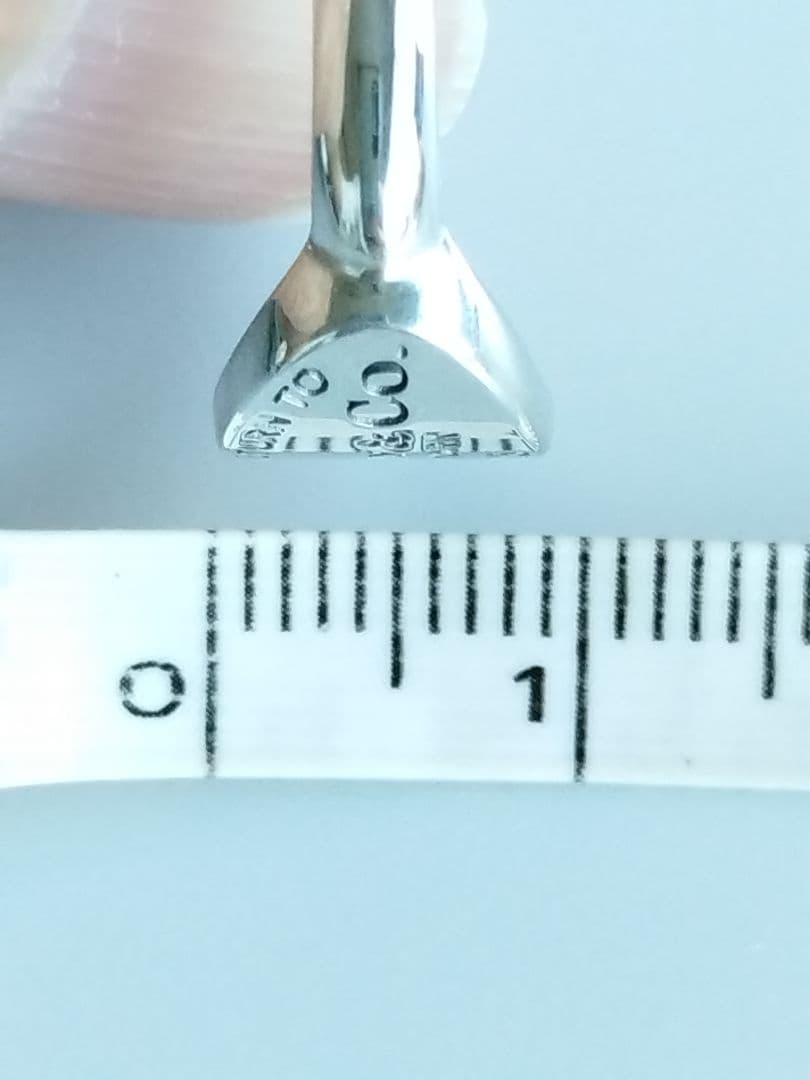 TIFFANY & Co. リターン トゥ オーバル リング 約8.5号