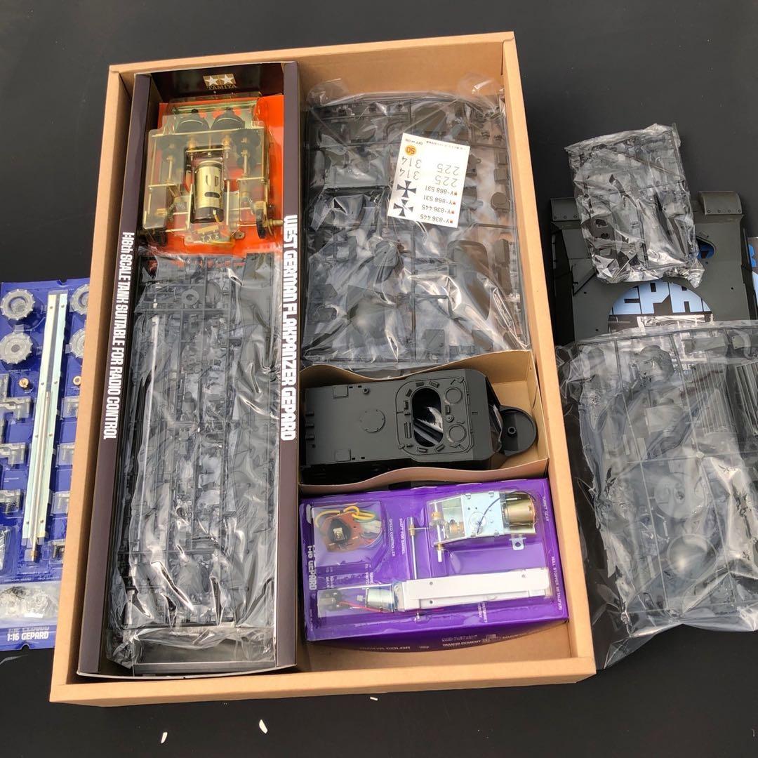 タミヤ ゲパルト 1/16 ラジコン RC戦車 未使用 美品【プロポのおまけ付】