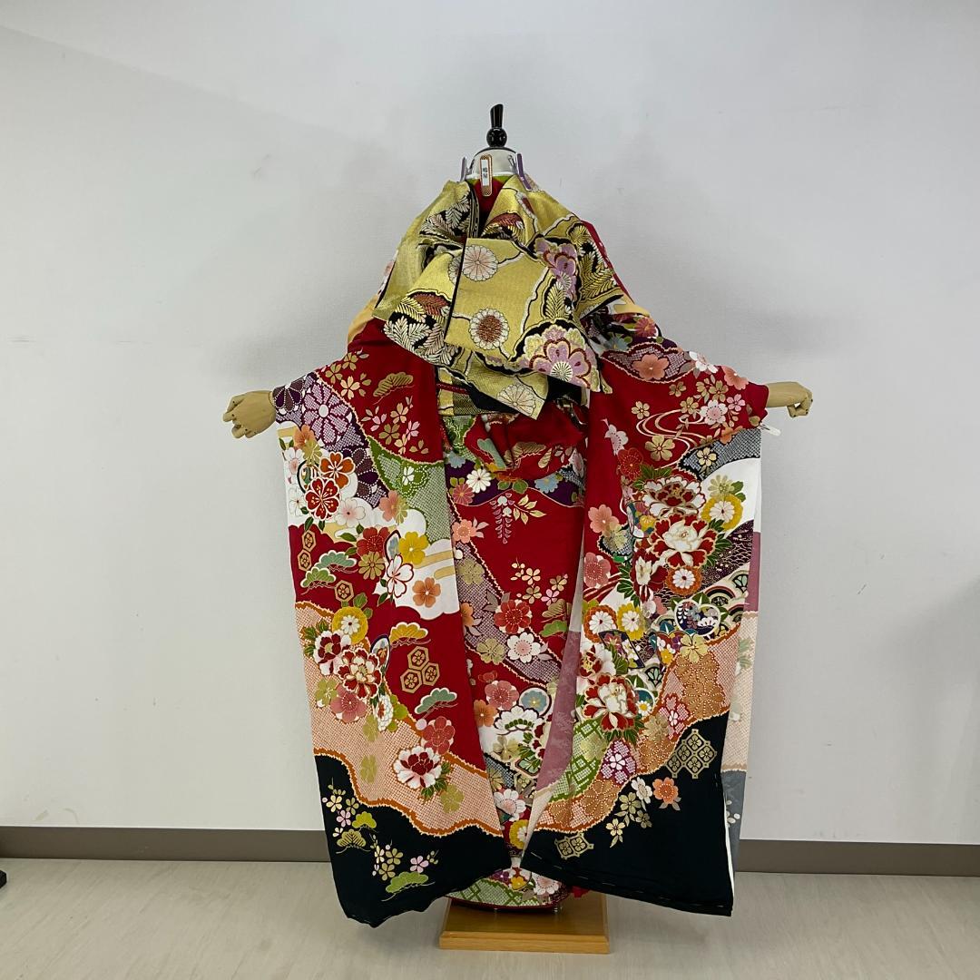 マフィン　【新品オーダーメイド　正絹お振袖他　ショール　保存袋】