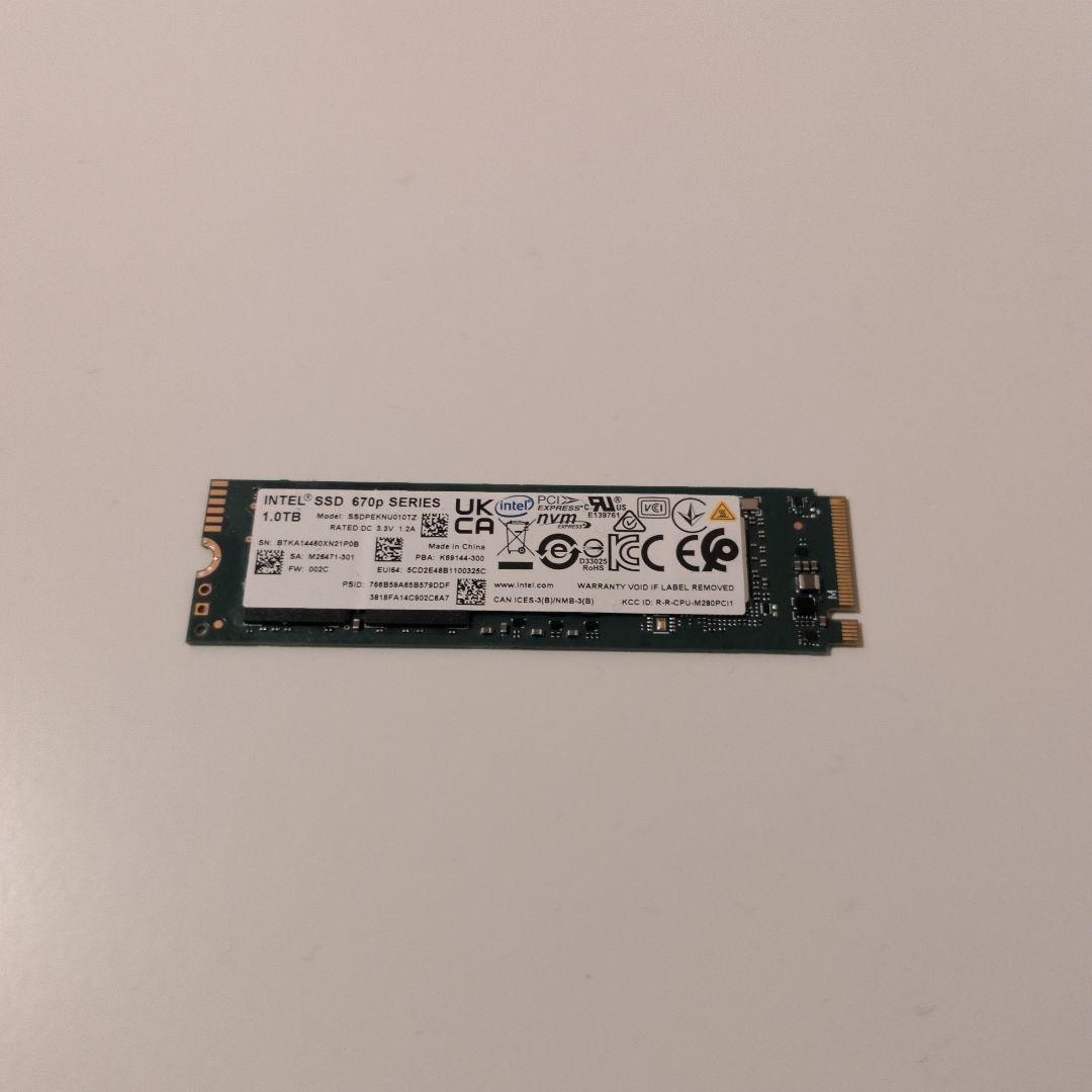 内蔵型SSD SSD 1TB