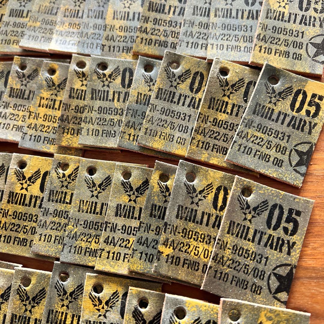 VIPバイヤー様　オーダー品　革タグ　100点　デニムリメイク　ビンテージ