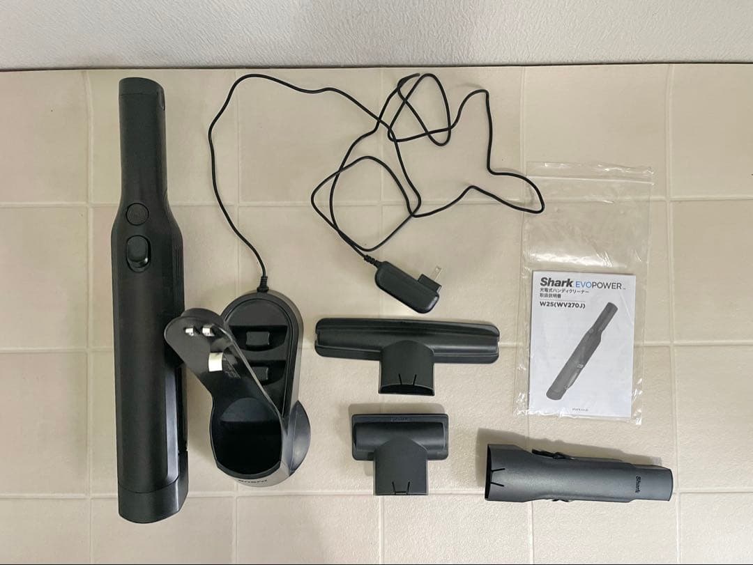 【Shark】充電式ハンディクリーナーW25(EV270J)