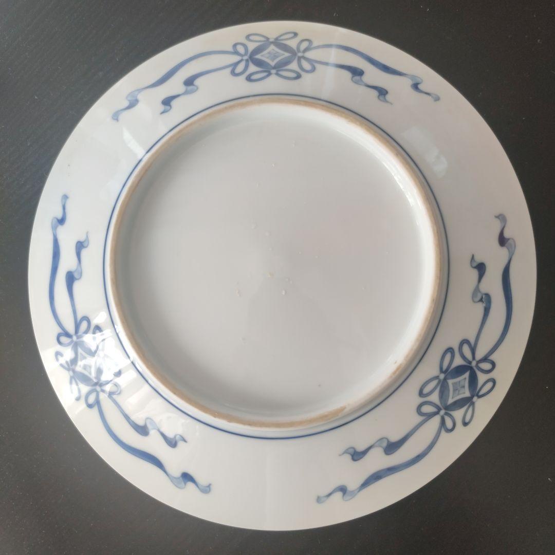 新年特価♥13代 今泉今右衛門 色鍋島柴垣椿絵額皿