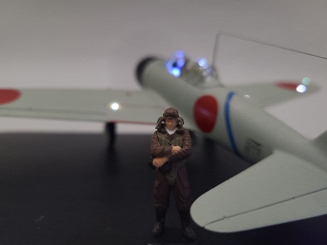 零式艦上戦闘機21型 坂井三郎乗機リアルモーターライズ完成品