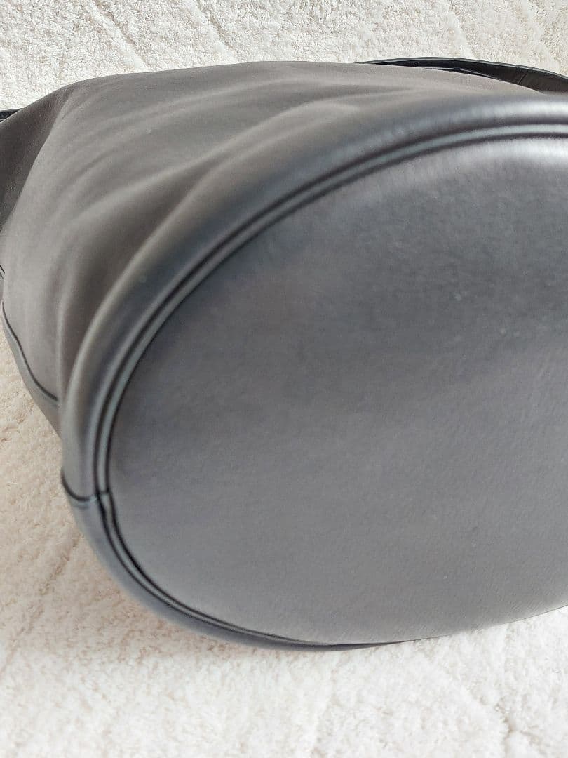✨美品✨コーチCOACH ブラックバケツ型 ショルダーバッグ