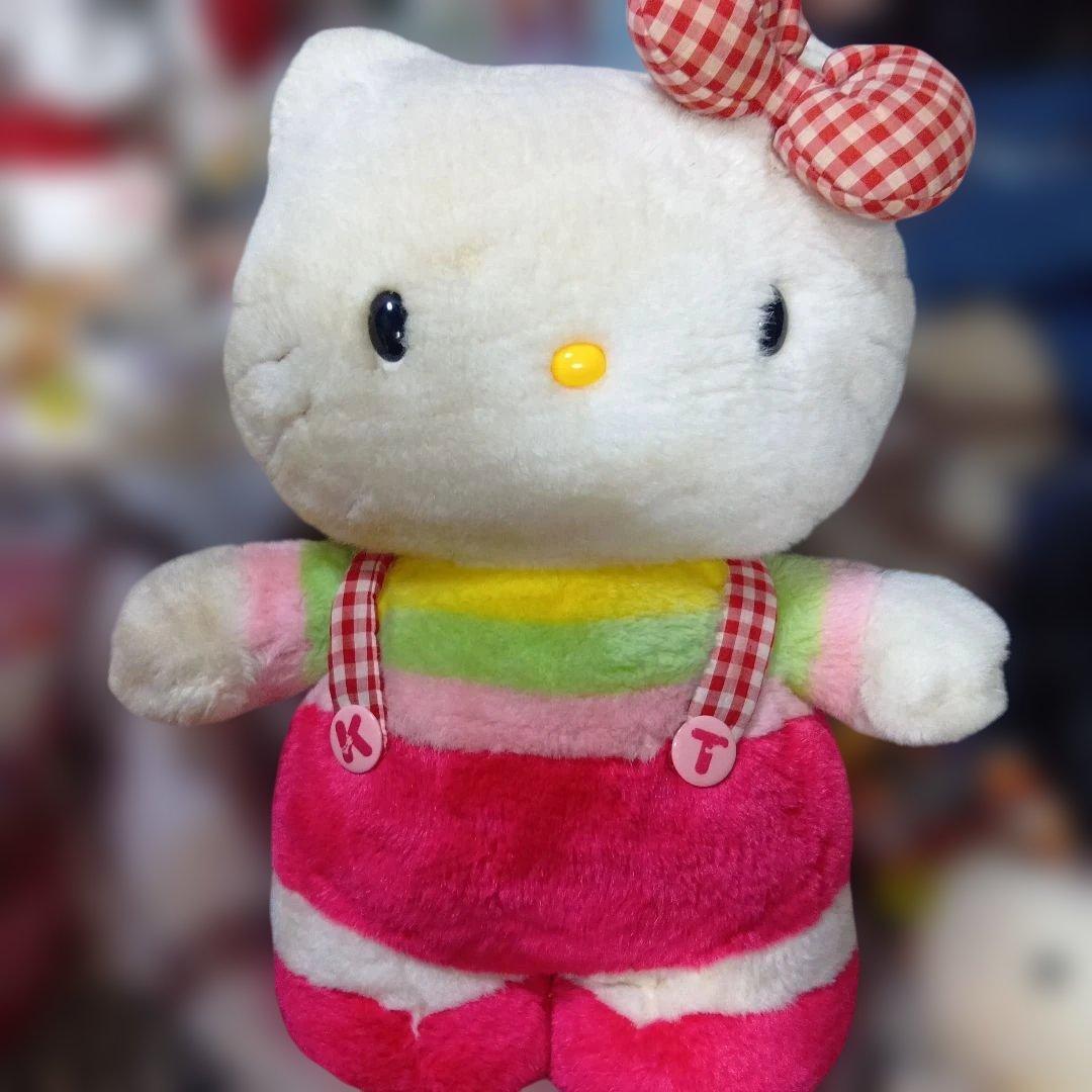 ハローキティ2001年自立型 ぬいぐるみ 大中小3体セット激レア