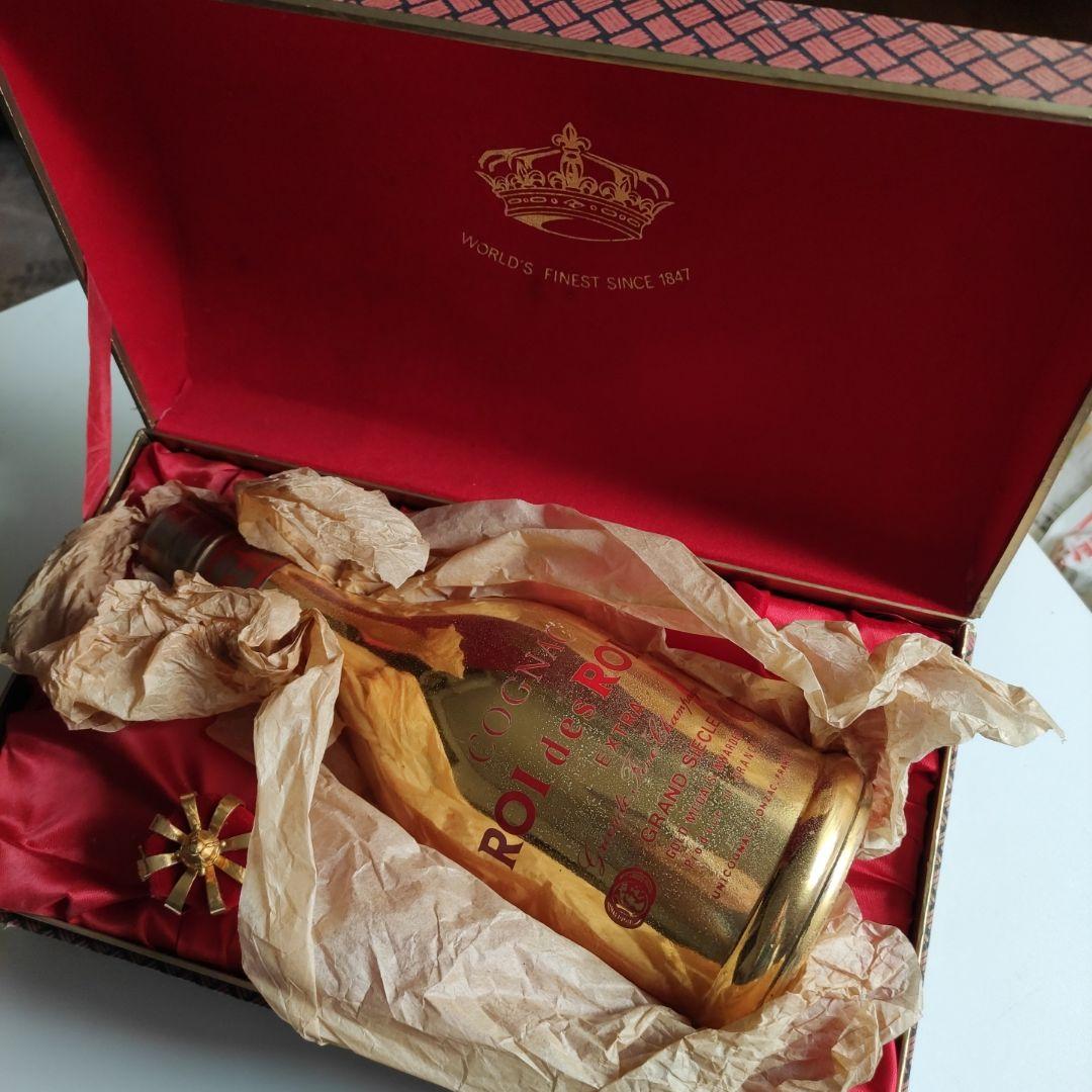 未開栓ロア・デ・ロア エクストラ グラン・シエクル ゴールドボトル コニャック