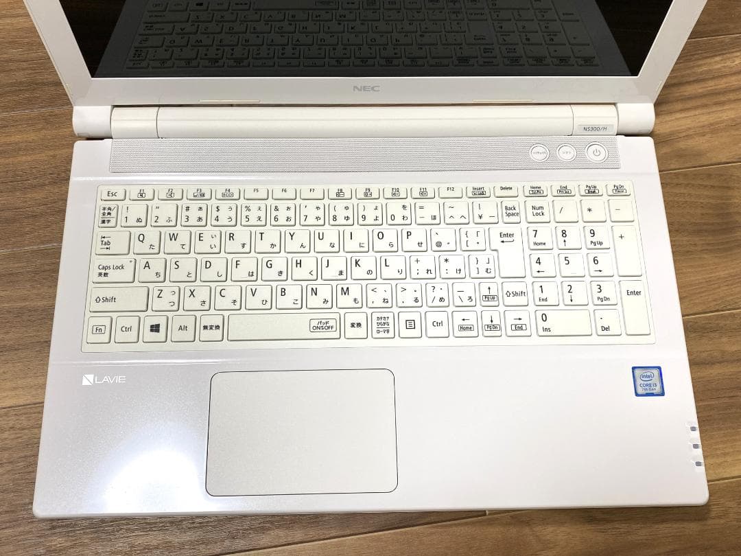 《美品》LaVie エクストラホワイト 8GB/新品SSD512/NS300/H