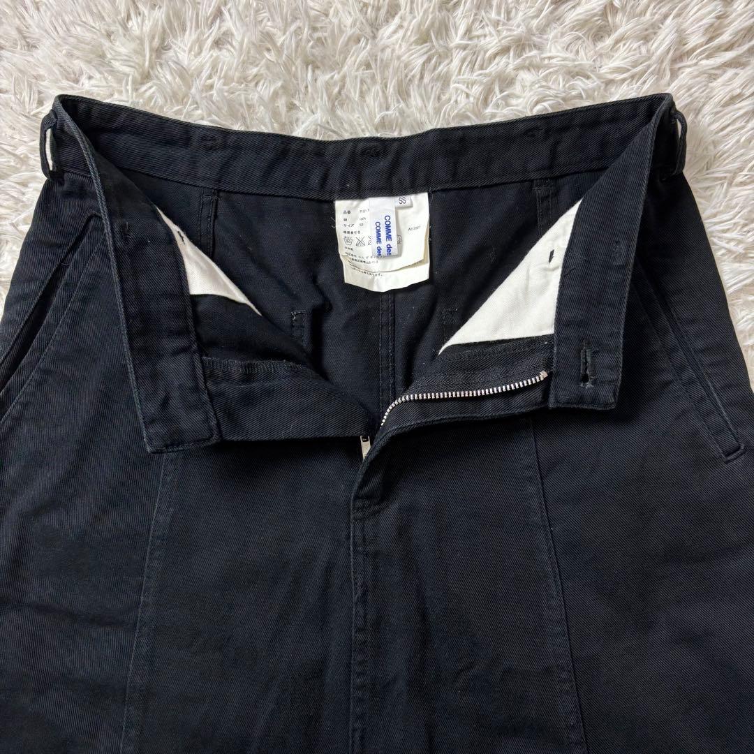 美品 大人気 コムデギャルソンコムデギャルソン サルエルパンツ ブラック