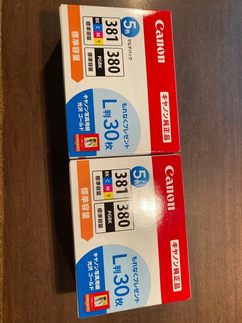 Canon インクカートリッジ 381 380