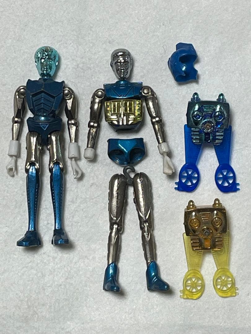 ミクロマン　2体　当時物　ジャンク品