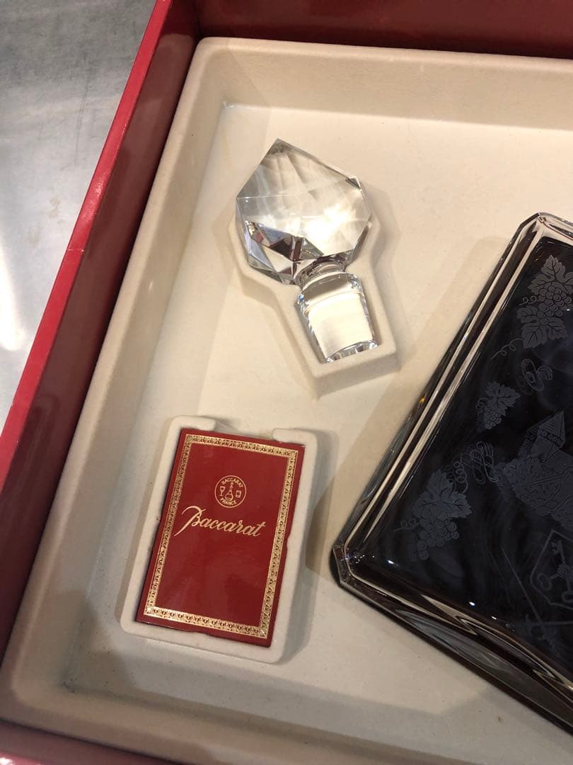 Baccarat ブランデー瓶 750ml ギフトボックス付き