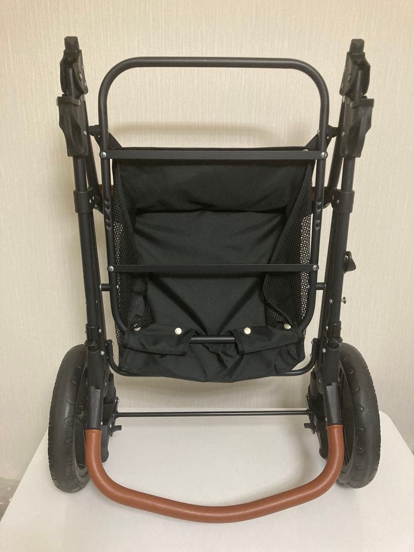 ひなた　ペットカート 3輪 分離型　多頭飼い　小型犬　中型犬　ベージュ