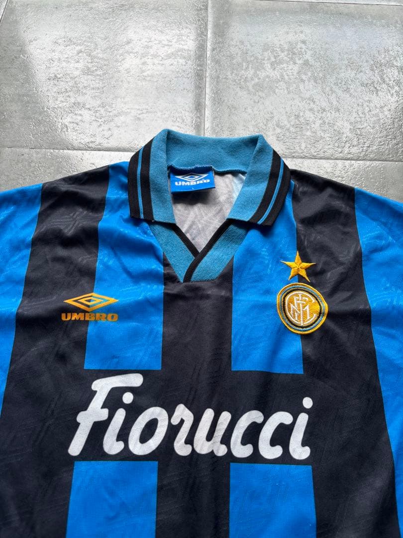 93-94 インテルミラノ　アンブロ　ユニフォーム　正規品　No.13 当時物