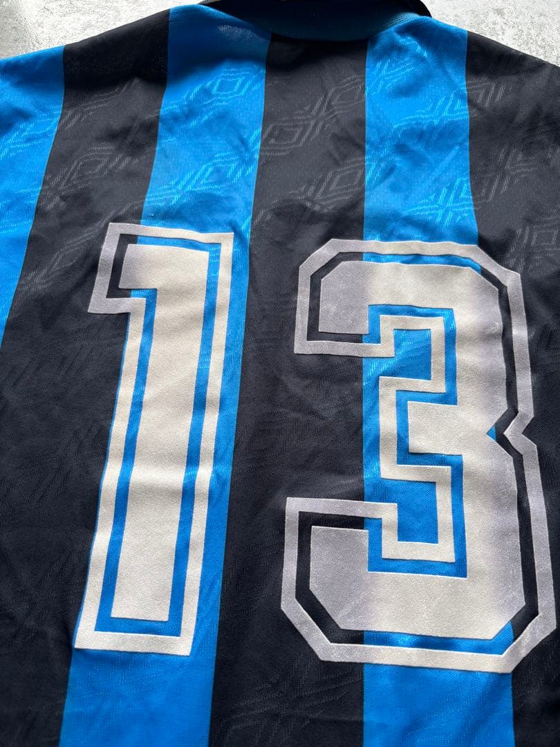 93-94 インテルミラノ　アンブロ　ユニフォーム　正規品　No.13 当時物