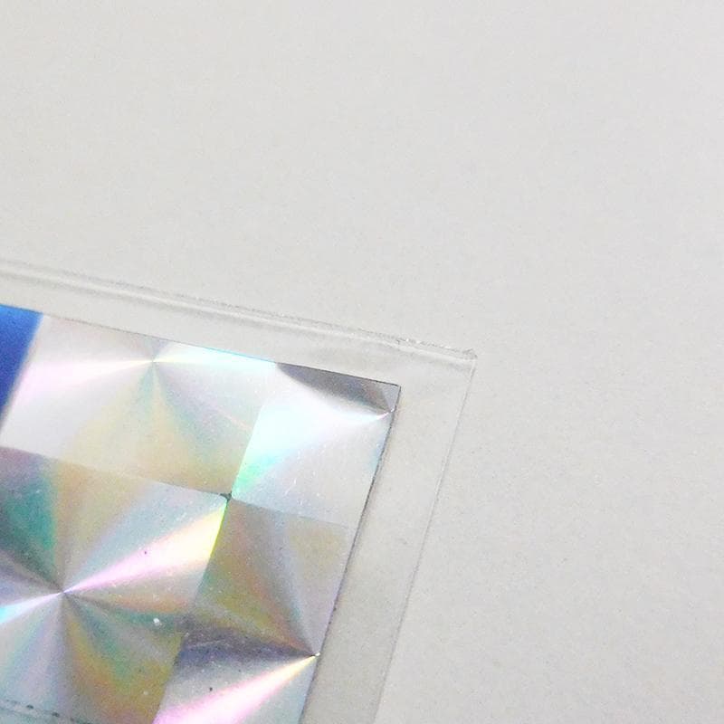 Supreme ホログラム ボックスロゴ ステッカー ブルー