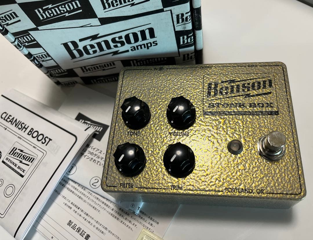 ★★★ Benson Amps STONK BOX / Tonebender