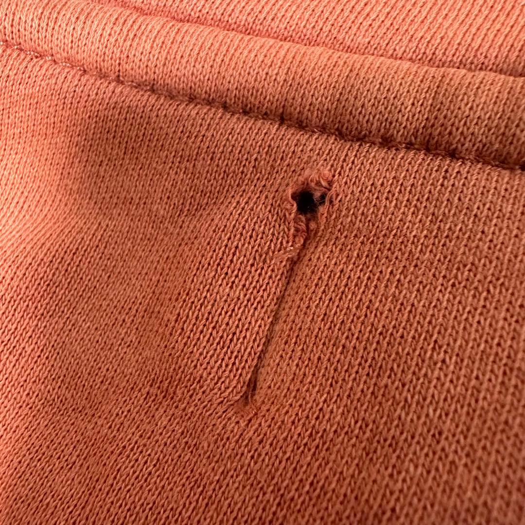 90s ポロ ラルフローレン ネイティブ柄 ジップパーカー サーモンピンク