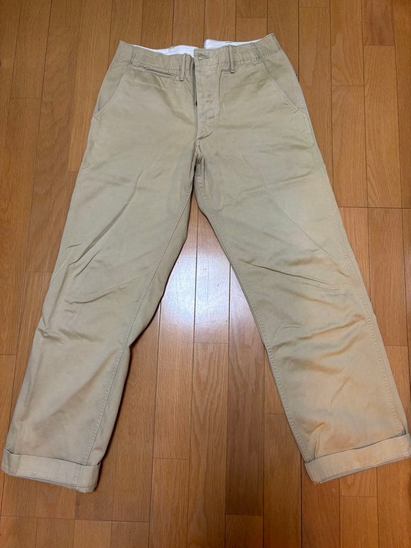 早い者勝ちWarehouse Co. Duck Digger 45カーキチノパン