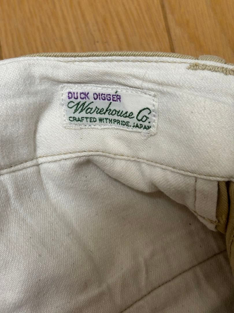 早い者勝ちWarehouse Co. Duck Digger 45カーキチノパン