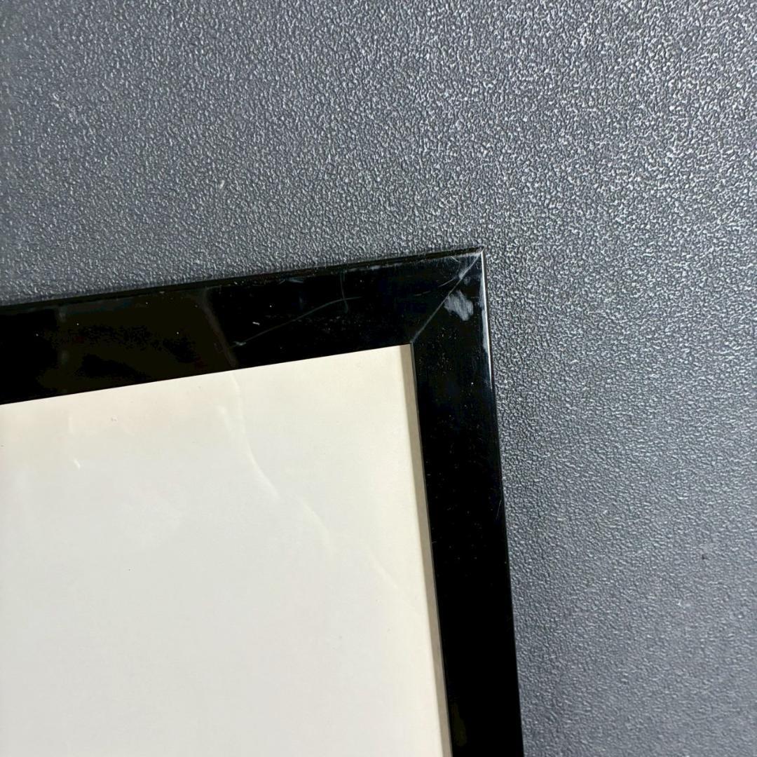 内田正泰「炭焼小屋の秋」リトグラフ 直筆サイン入り 額縁入り 風景画 紅葉