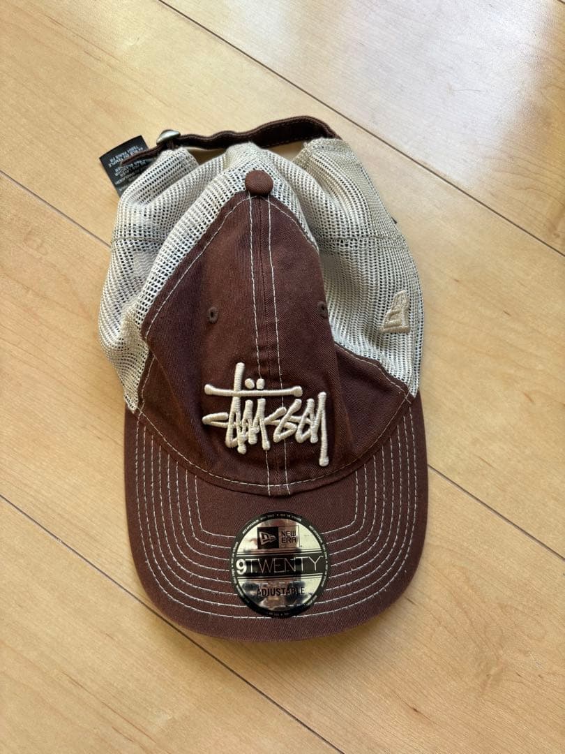 Stussy 9Twenty メッシュキャップ ブラウン