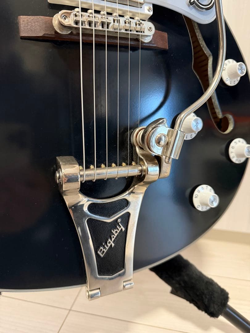 Epiphone Emperor Swingster Black 調整済美品