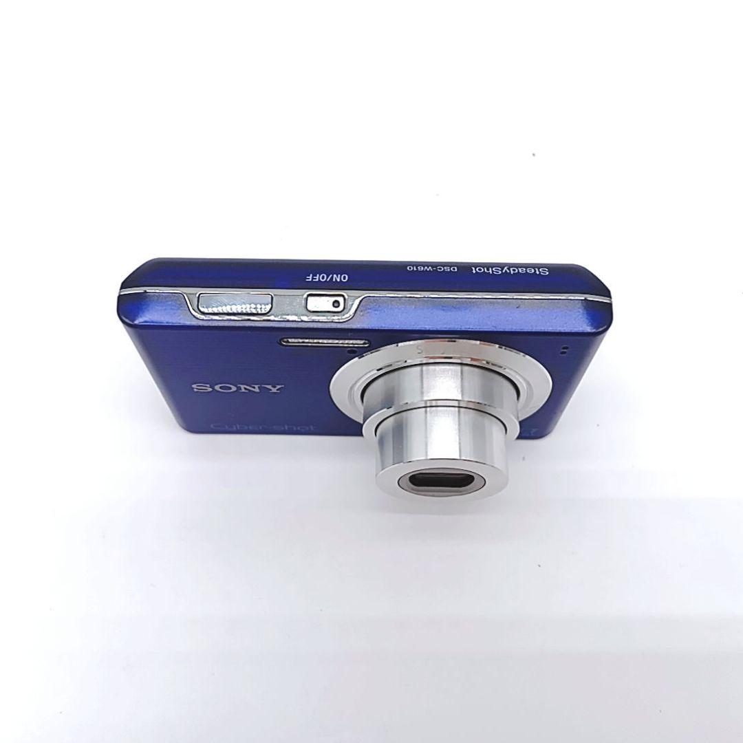 SONY Cyber-shot DSC-W610 コンデジ ブルー ソニー