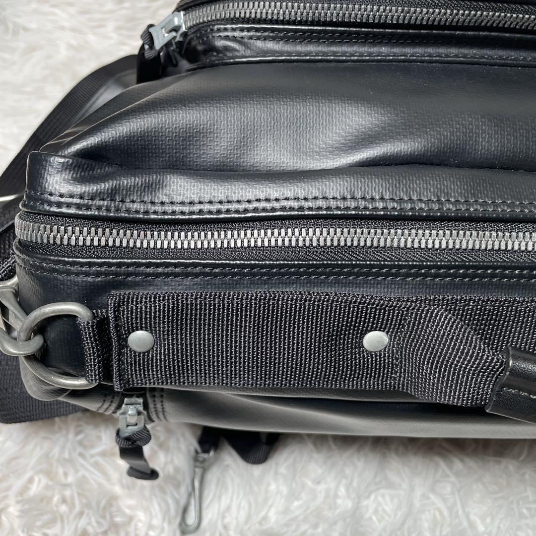 極美品　ラゲッジレーベル　ニューライナー　3way リュック　ショルダーブラック
