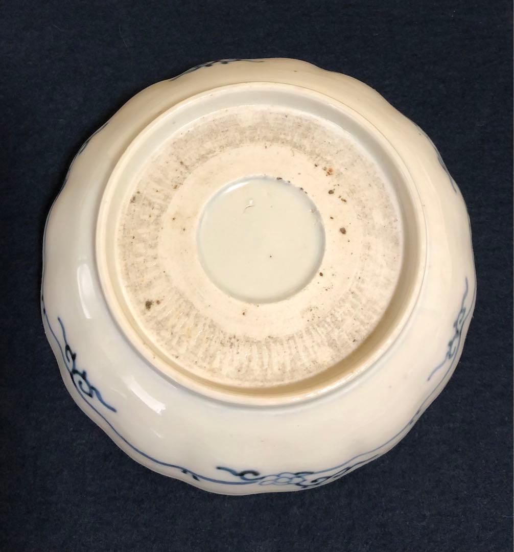 《R》伊万里 金彩 赤絵 孔雀 なます皿5客 膾皿　250925あ4