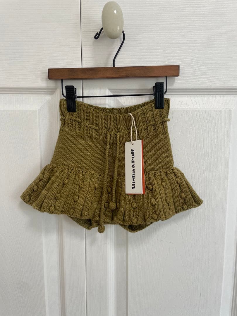 スカート Misha & Puff Eyelet Skating Tarragon 3y