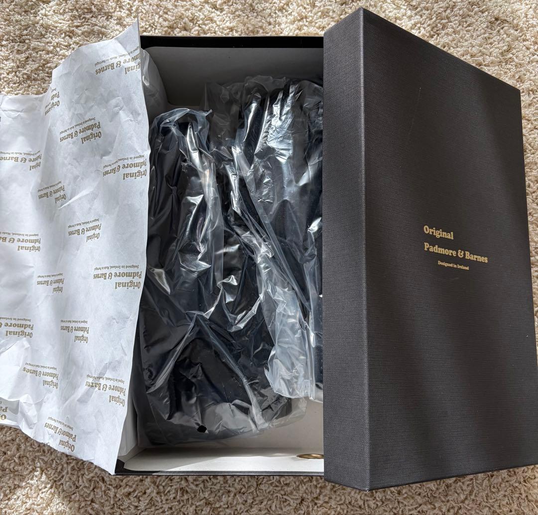 靴 P404 Padmore & Barnes ORIGINAL MID SUEDE