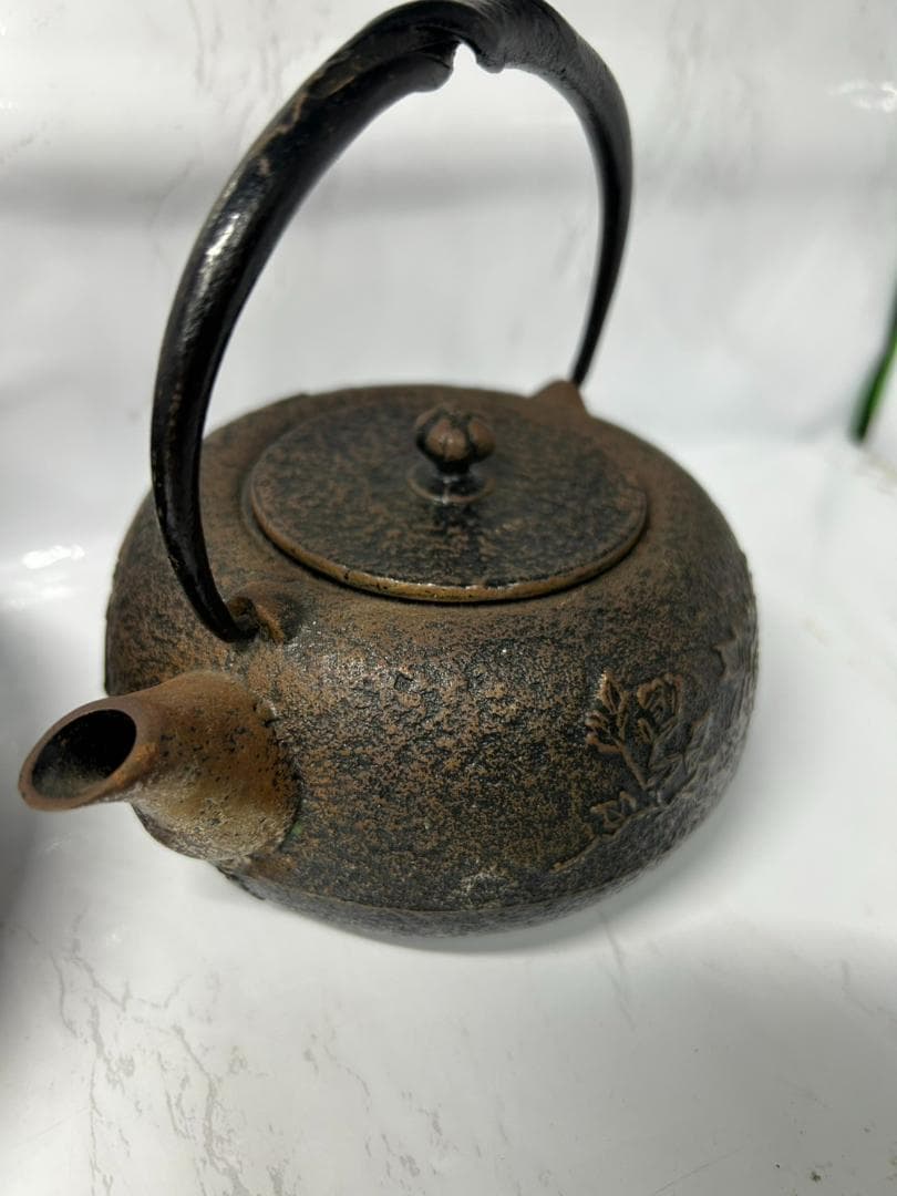 南部鉄器 鋳鉄製 鉄瓶 5個 セット まとめ売り 作者不明 茶道具 詳細不明